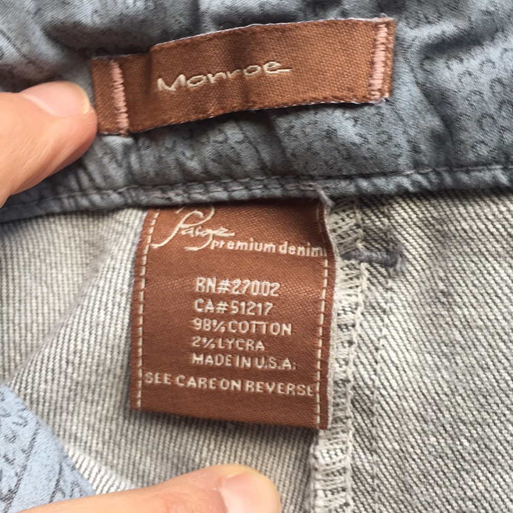 Paige denim skirt. - Picture 3 of 3